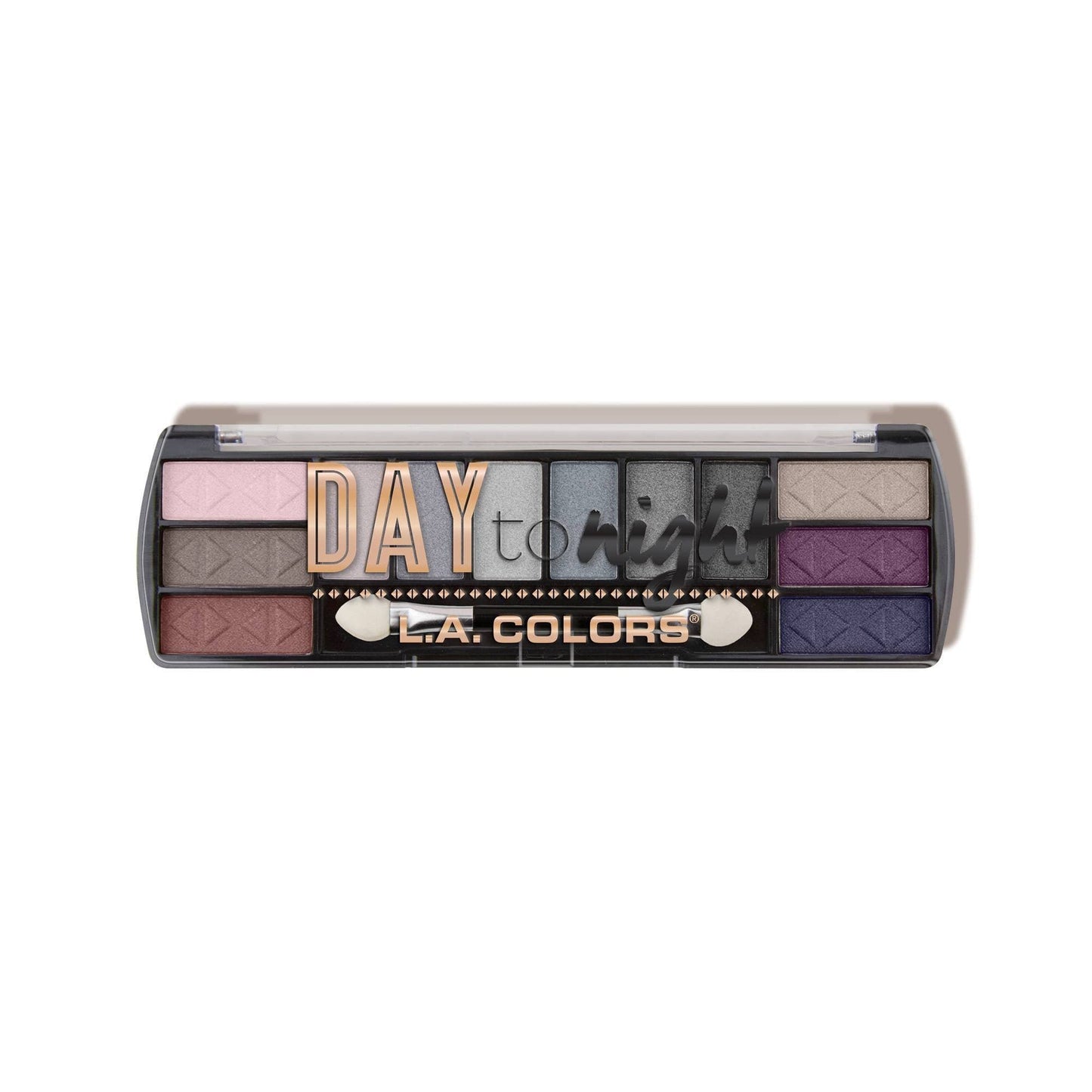 L.A. COLORS Day to Night 12 Color Eyeshadow, Evening CES431 Beauty & Personal Care L.A. COLORS