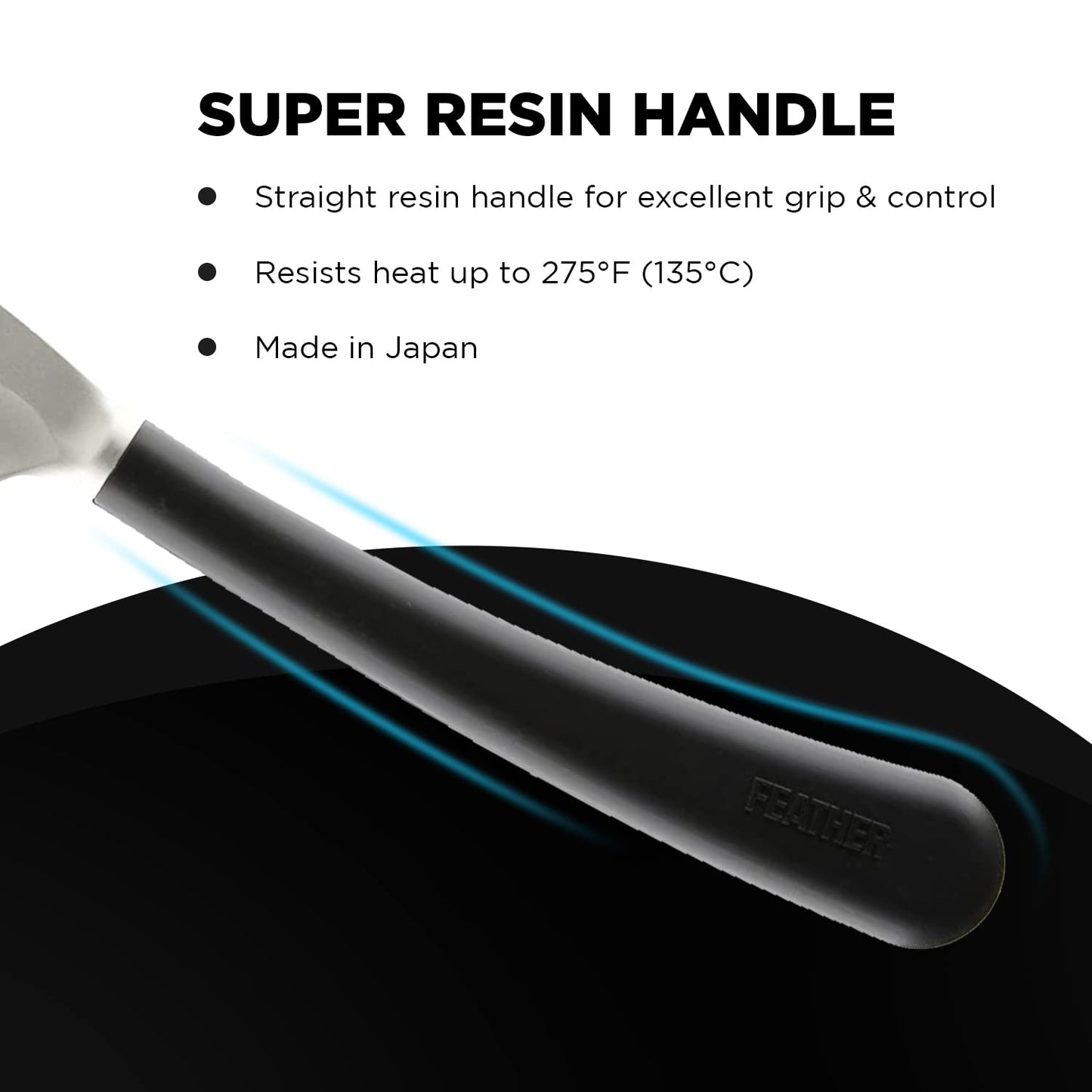 Feather Artist Club Black SS Straight Razor Beauty and Personal Care Feather