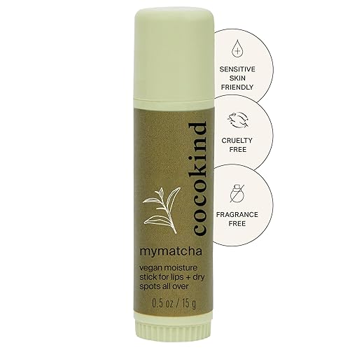 Cocokind Mymatcha All-Over Moisture Stick, Lip Balm and Eye Cream for Dry Skin 0.5 Oz Beauty & Personal Care Cocokind