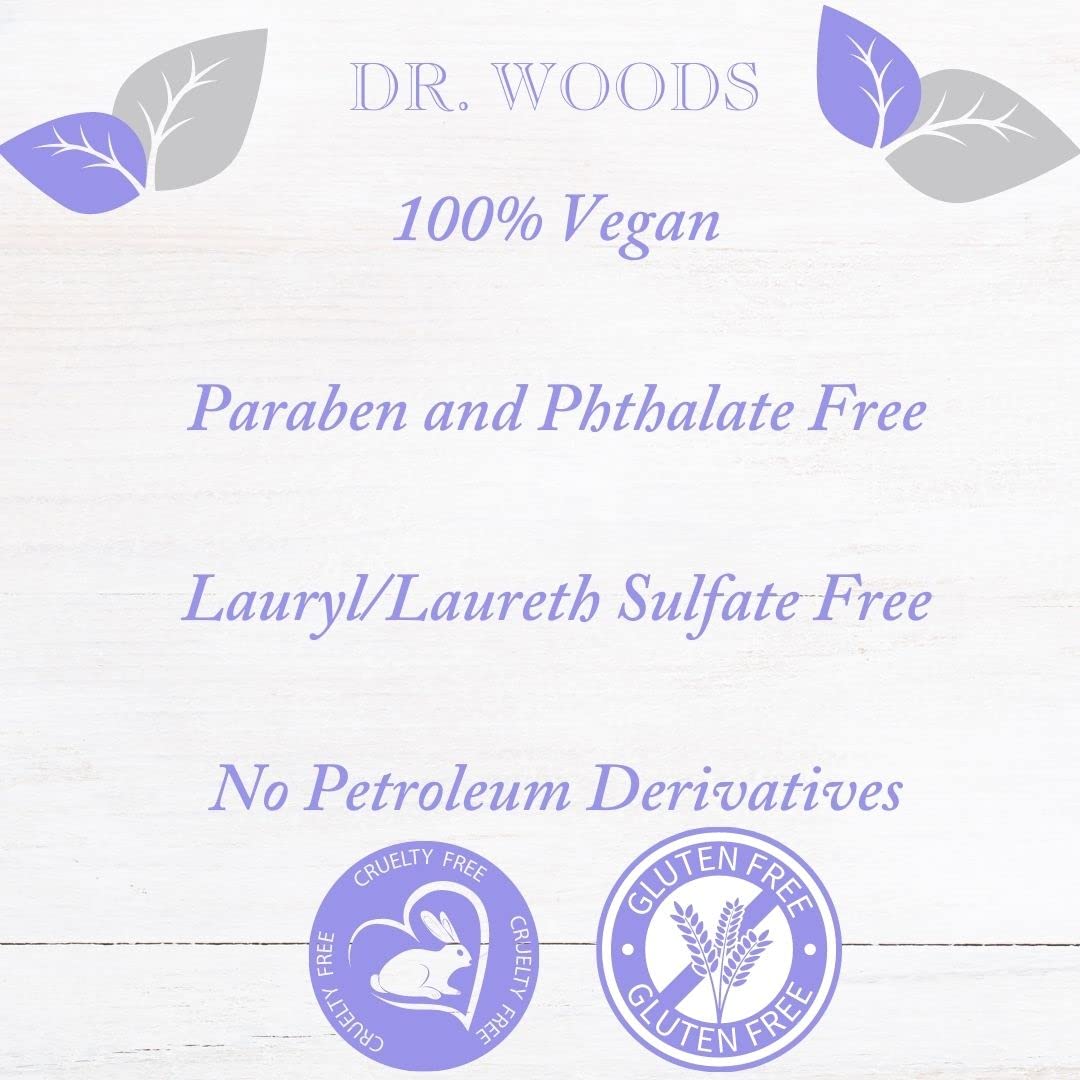 Dr. Woods Lavender Liquid Castile Soap - Castile Soap with Pure Lavender Oil, Body Wash for Men and Women, Natural Cleaner for Face, Hands, and Body Beauty & Personal Care Dr. Woods