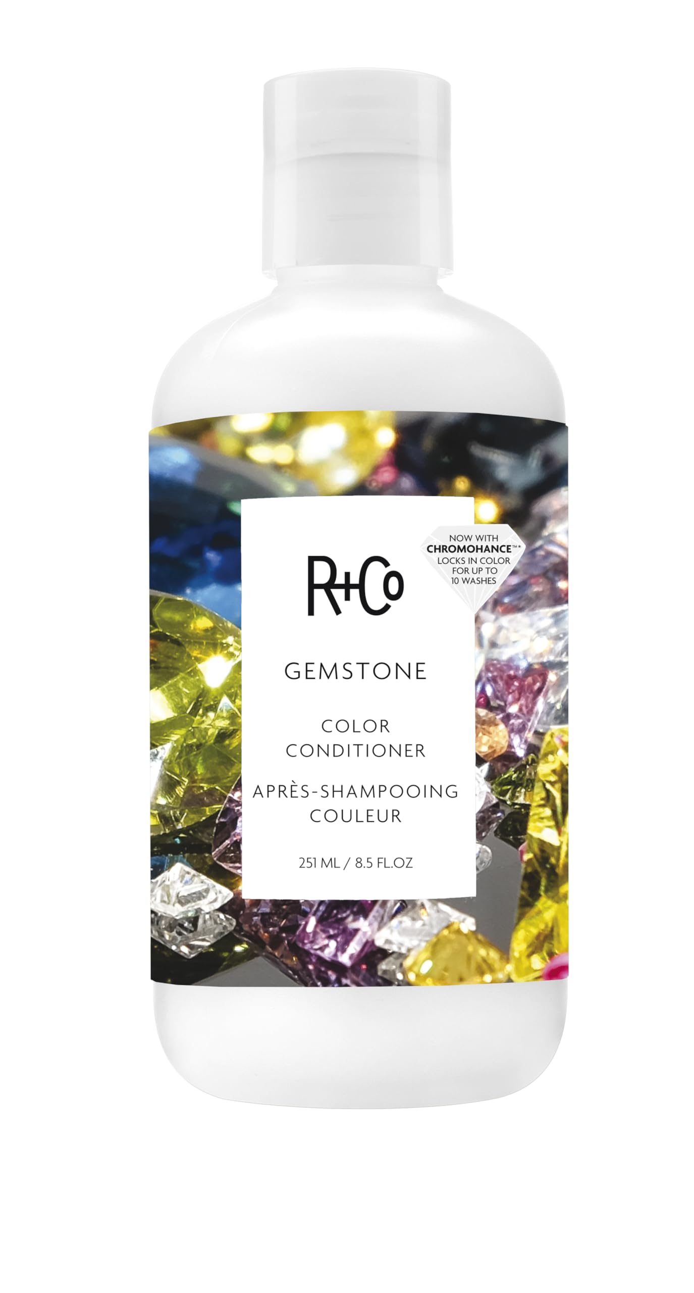 R+Co Gemstone Color Conditioner | Prolonged Color Vibrancy, Repairs + Nourishes Hair | Vegan + Cruelty-Free | 8.5 Oz Beauty & Personal Care R+Co