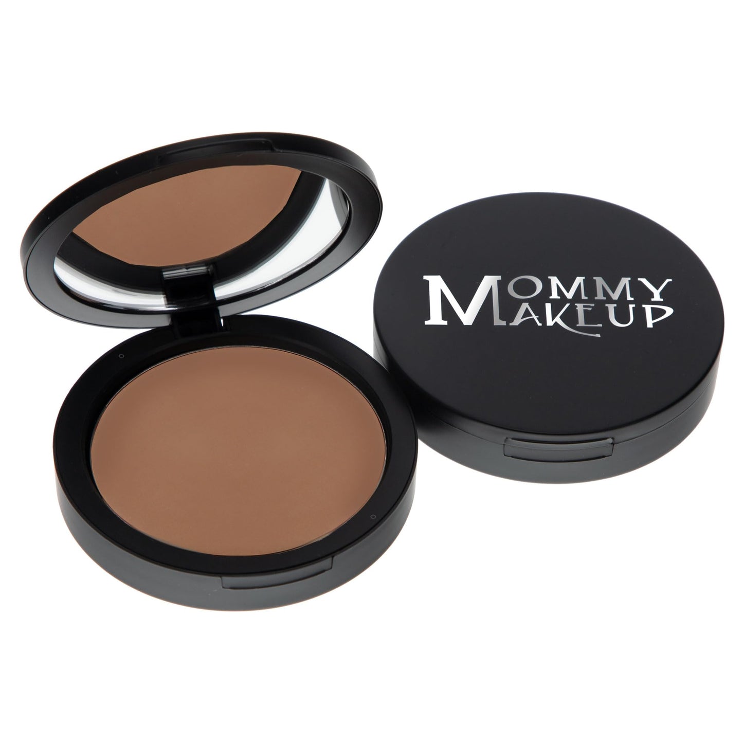 Mineral Dual Powder - 4-in-1 Pressed Mineral Foundation with SPF 15 for Flawless Glow - Oil-Free, Talc-Free, Gluten-Free, 0.45 oz (Puddin' - Dark) Beauty & Personal Care Mommy Makeup