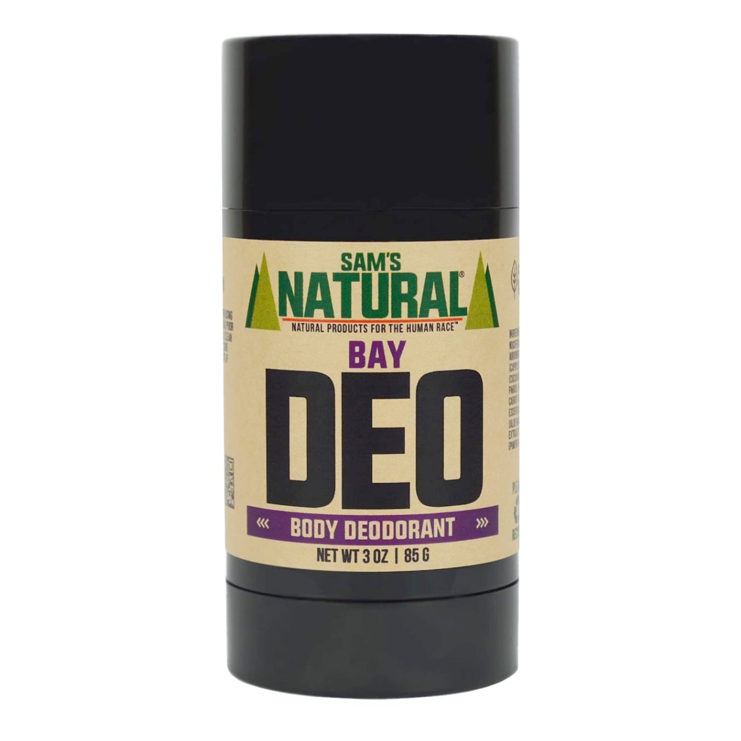 Sam’s Natural Deodorant - Bay - Aluminum Free DEO - No phthalates, parabens, sulfates, or dyes - Made in New Hampshire - For Men, Women, Unisex Beauty and Personal Care Sam's Natural