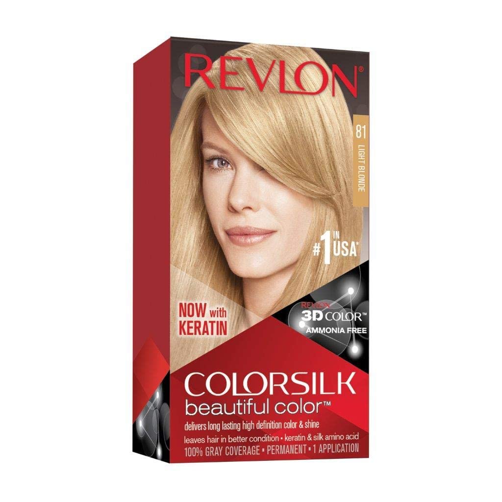 Revlon Colorsilk Hair Coloring (Light Blonde) Beauty & Personal Care REVLON