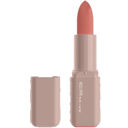 MAYBELLINE Serum Lipstick, Hydrating Lip Makeup with 8HRs of Lip Plumping Moisture with Hyaluronic Acid + Oil Blend, Crop Top (Light Nude Pink Matte) Beauty & Personal Care MAYBELLINE