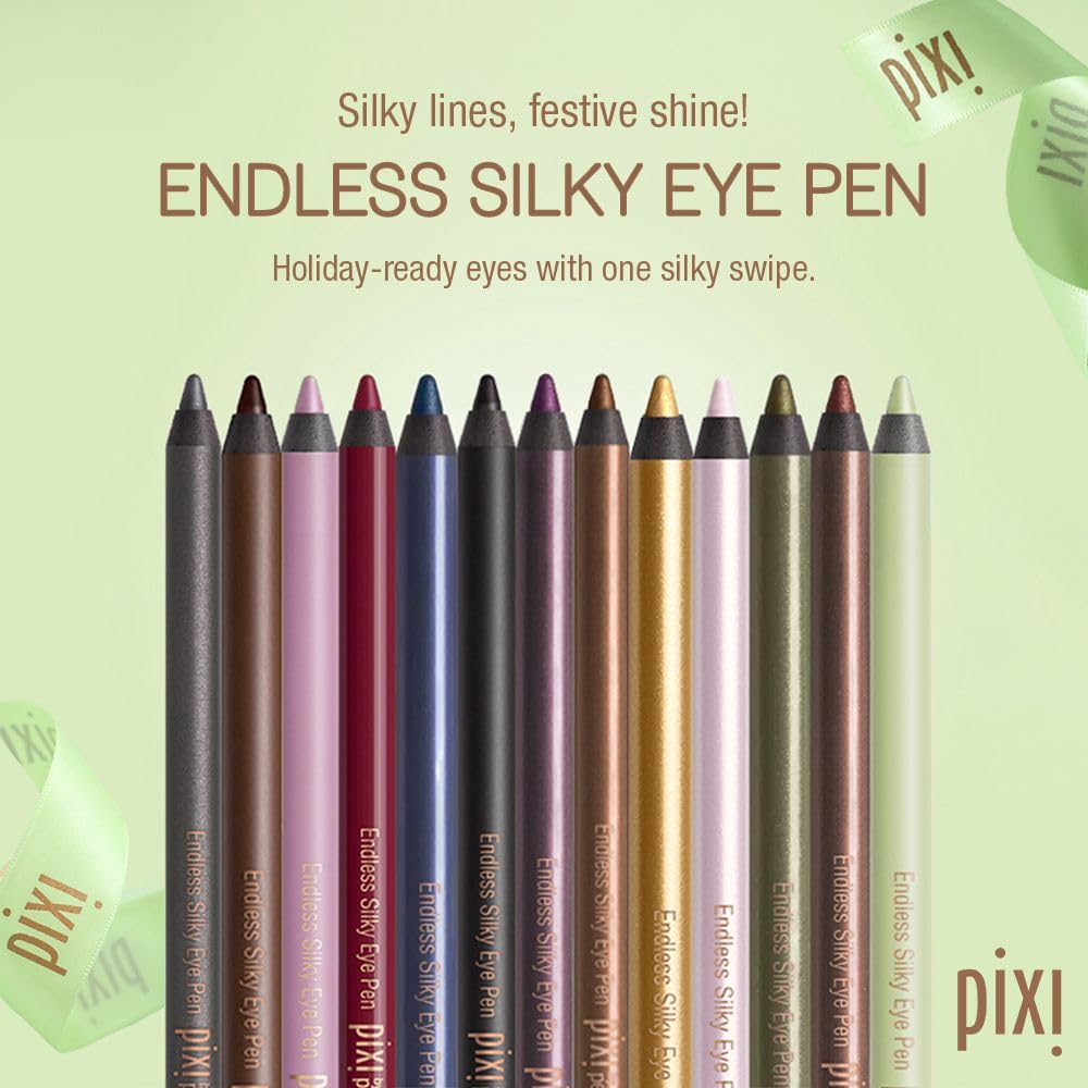 Pixi Beauty Endless Silky Eye Pen (Black Noir) | Waterproof & Hypoallergenic | 0.04 oz/1.2 g Beauty & Personal Care Pixi