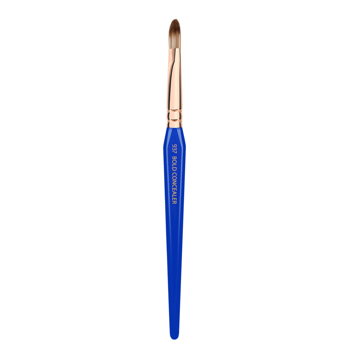 Bdellium Tools Professional Makeup Brush - Golden Triangle 937 Bold Concealer - With All Vegan and Soft Synthetic Fibers, For Blending Concealer
