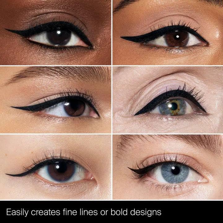 HAUS LABS BY LADY GAGA Clear Cut Waterproof Liquid Eyeliner Black Onyx (Matte Black) + Complimentary Sheet Face Masque