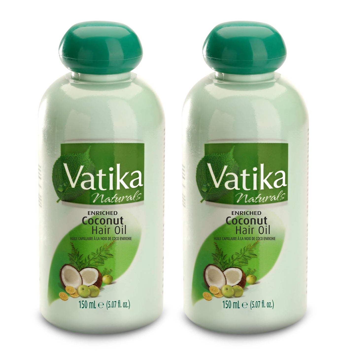 Dabur Vatika Enriched Coconut Hair Oil 150ml (Pack of 2) Beauty & Personal Care Vatika Naturals