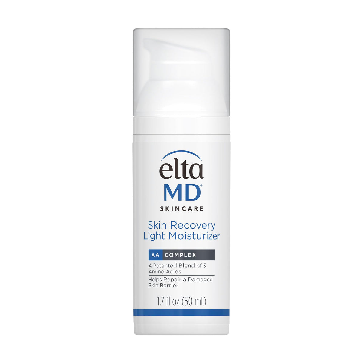 EltaMD Skin Recovery Light Face Moisturizer for Dry Skin, Oil Free Moisturizer for Face and Acne Prone Skin Care, 1.7 oz Pump Beauty & Personal Care EltaMD