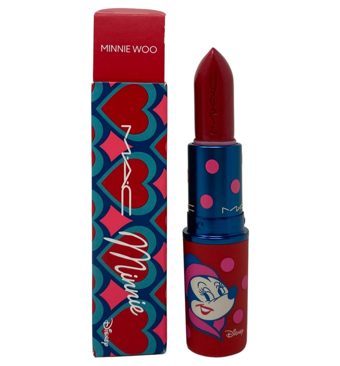 MAC M·A·C Cosmetics Lustreglass Sheer-Shine Lipstick - Minnie Woo (Disney Minnie Mouse Collection) - 3g / 0.1 oz Beauty & Personal Care MAC