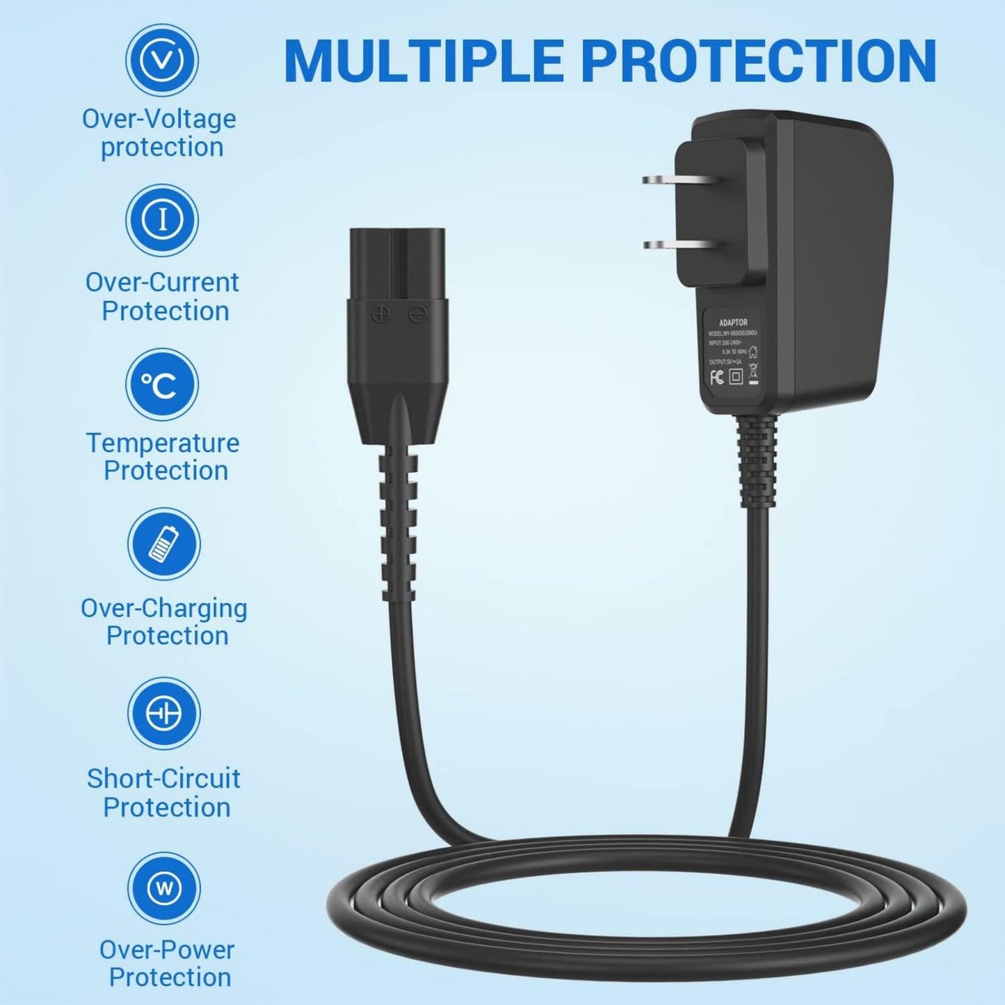 39.4in/100cm Clipper Charger for Manscaped Lawn Mower 3.0/2.0 Electric Groin Hair Trimmer Clipper Beauty and Personal Care MLKOSS