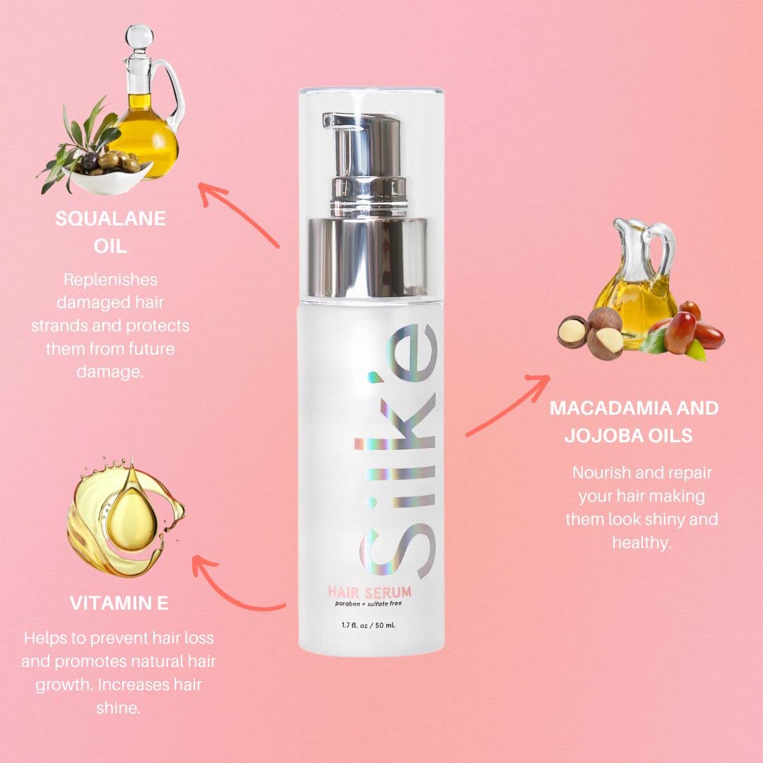 Sleek'e Silk'e Hair Repair Therapy Serum - Controls Frizz for Silky, Shiny, and Smooth finish (50ML/1.7oz) Beauty & Personal Care Sleek'e