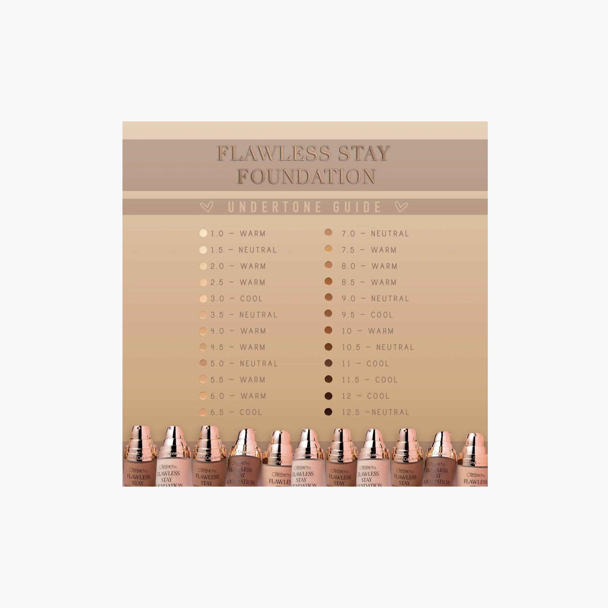 Flawless Stay Foundation (Shade 5.5) Beauty & Personal Care Beauty Creations