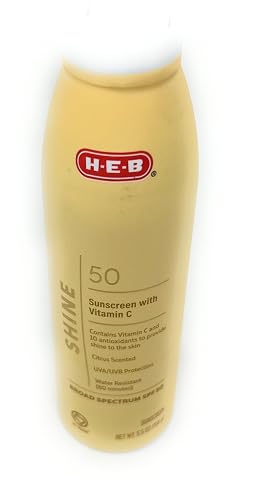 Shine Sunscreen Spray with Vitamin C & Antioxidants SPF 50-5.5oz - 1 bottle - made in the USA Beauty & Personal Care H-E-B