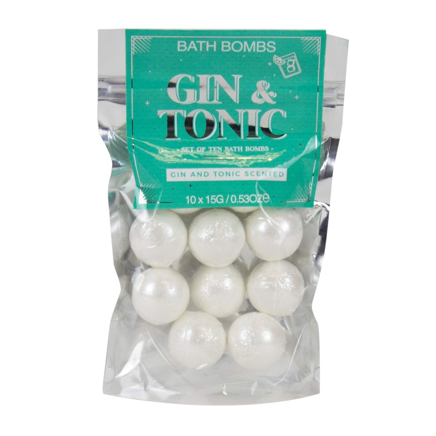 Gin and Tonic Bath Bombs Beauty and Personal Care Gift Republic
