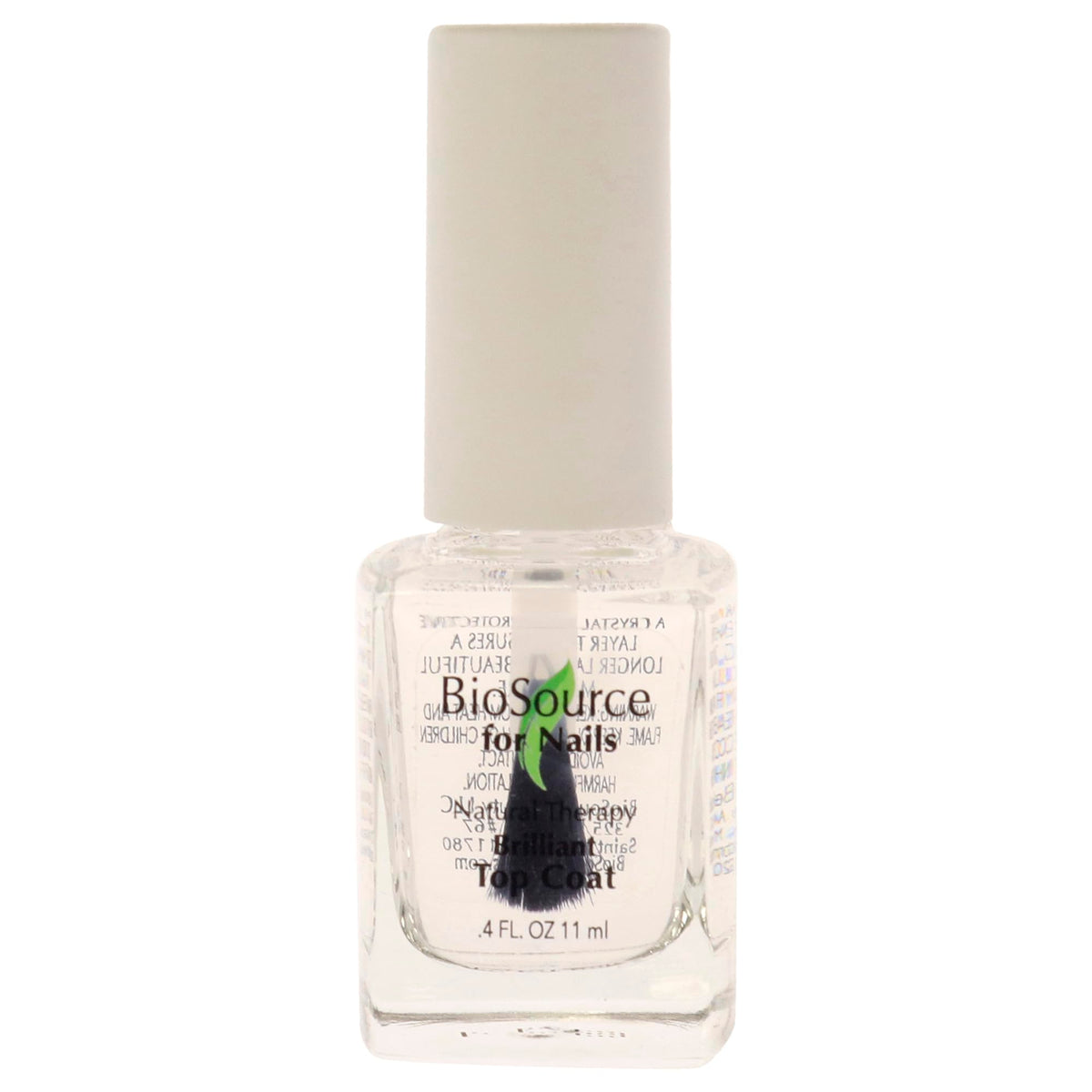 BioSource for Nails Natural Therapy Brilliant Top Coat, 0.4 oz