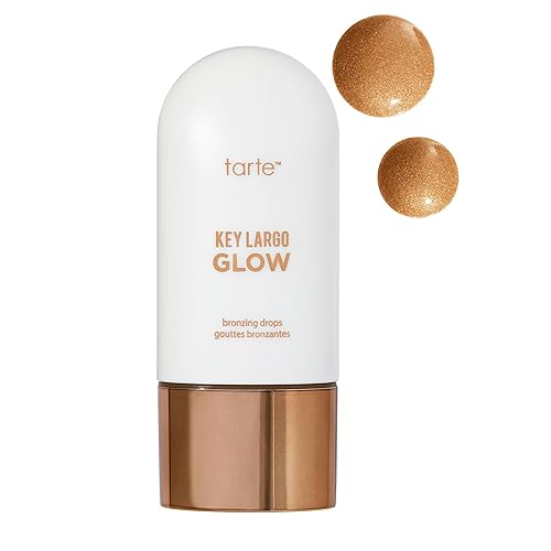 tarte key largo glow bronzing drops - Luminous Serum-Infused Liquid Bronzer with Vitamin E for Sun-Kissed Radiant Lightweight Hydration, Cruelty-Free Beauty & Personal Care tarte