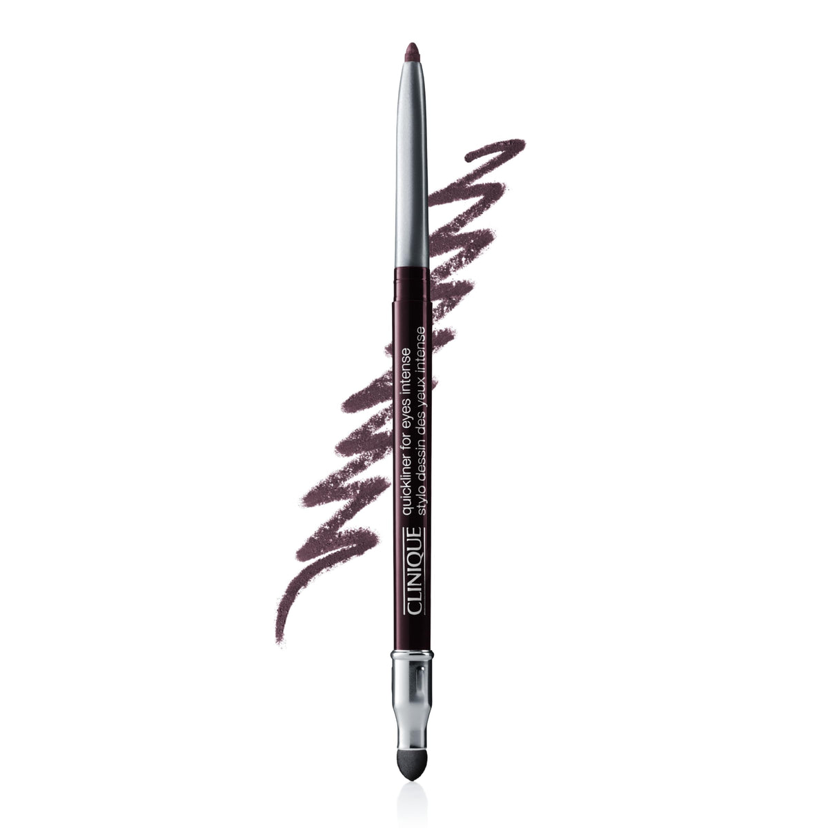 Clinique Quickliner For Eyes Intense Eyeliner Pencil | Water Resistant, Smudge Resistant + Safe For Sensitive Eyes, Intense Aubergine Beauty & Personal Care Clinique