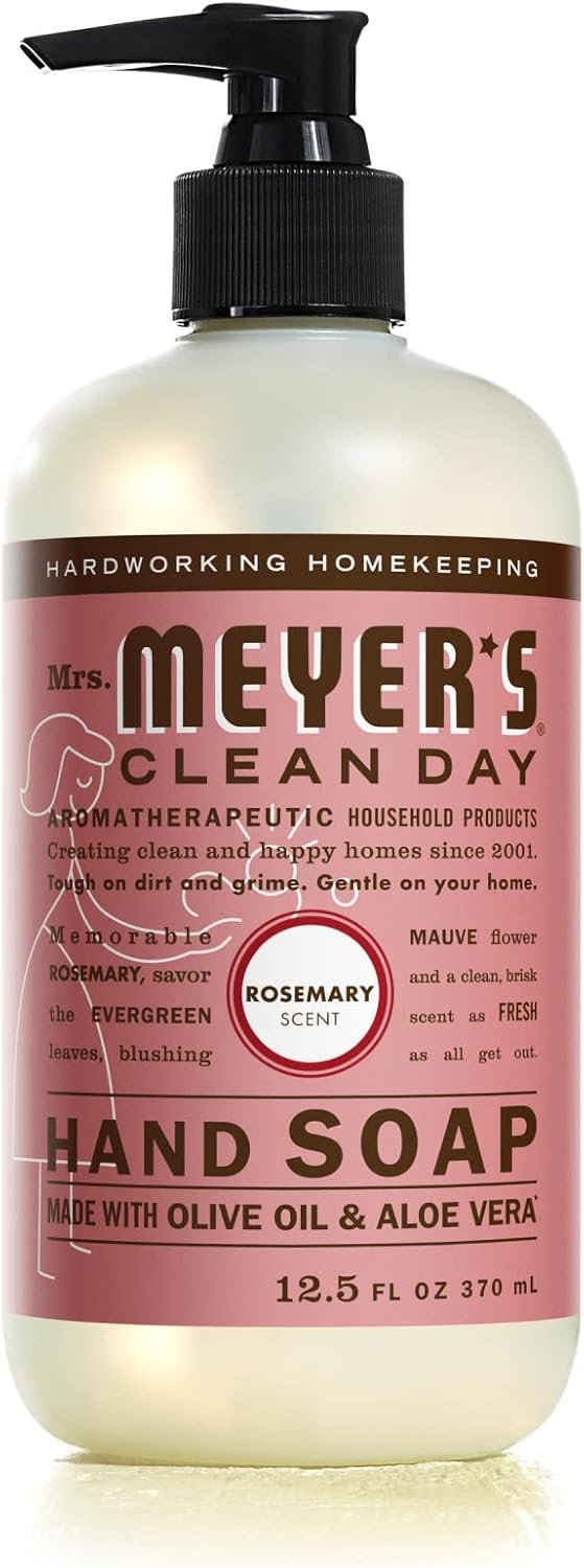 Mrs. MEYER'S Clean Day Rosemary Liquid Hand Soap 12.5 Oz. (Pack of 1) Beauty & Personal Care Mrs. MEYER'S