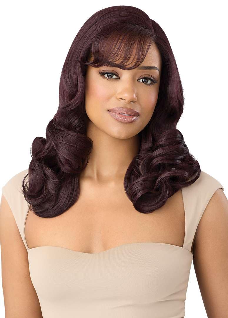 Outre Lace Front Wig - Melted Hairline - MH 122 (DR99J/ROSY SPICE)