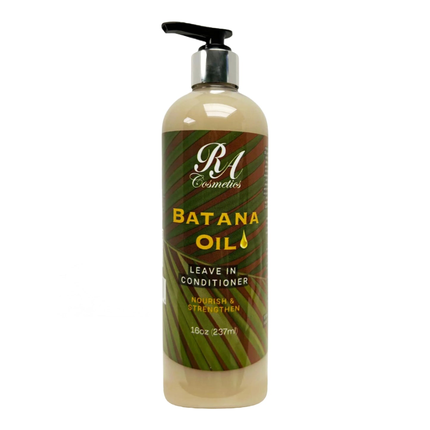 RA COSMETICS Batana Oil Leave-In Conditioner - Strengthens, Repairs & Hydrates Dry, Damaged Hair - Lightweight, Frizz Control & Curl Defining Formula Beauty & Personal Care RA COSMETICS