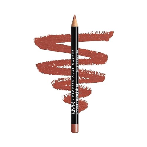 NYX PROFESSIONAL MAKEUP Slim Lip Pencil, Long-Lasting Creamy Lip Liner - Ever Beauty & Personal Care NYX PROFESSIONAL MAKEUP