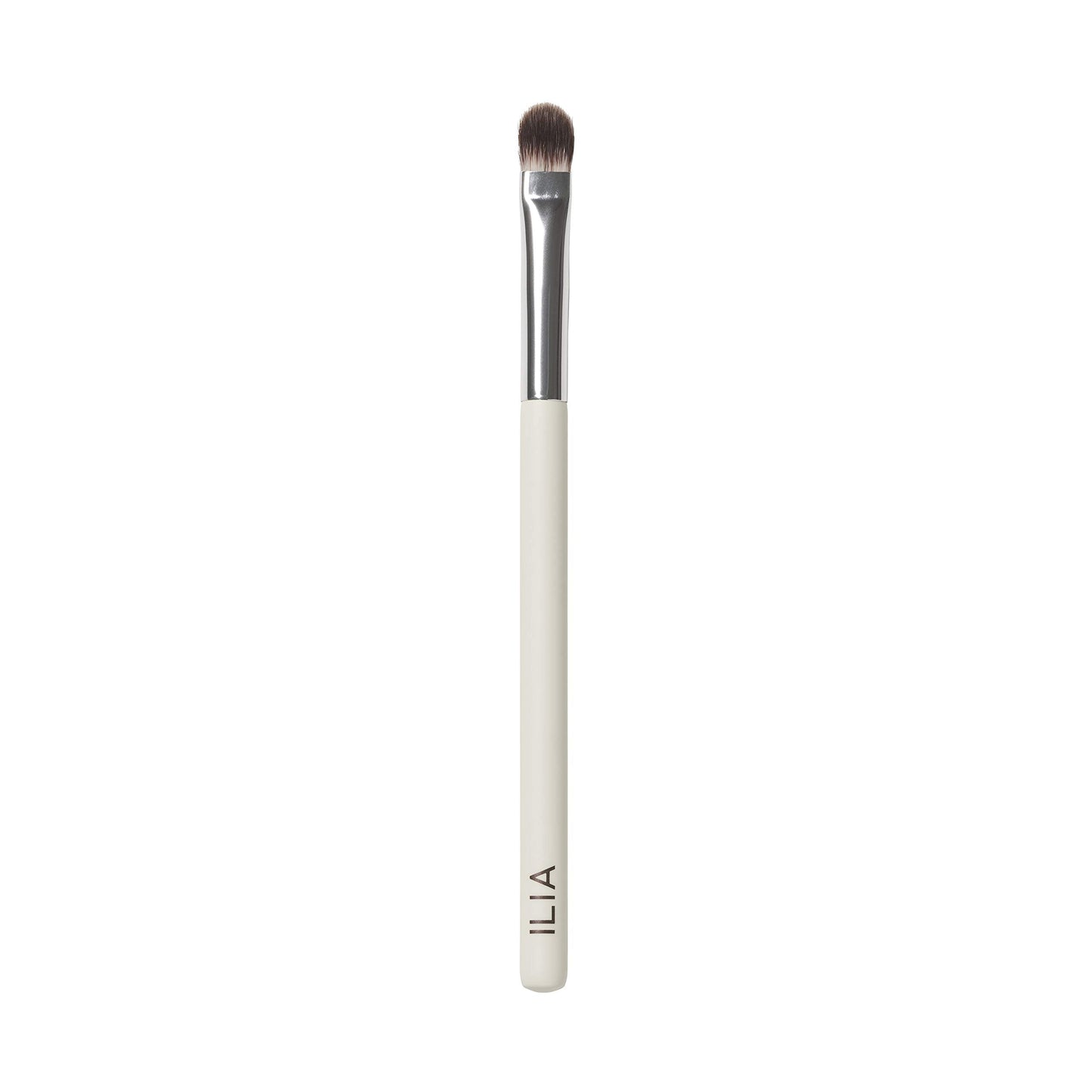 ILIA - Shadow Brush | Flat, Tapered Head Made with FSC Certified Wood, Aluminum, + Soft, Vegan Bristles | Pack, Press, + Sweep Eyeshadow | Expertly Beauty & Personal Care ILIA