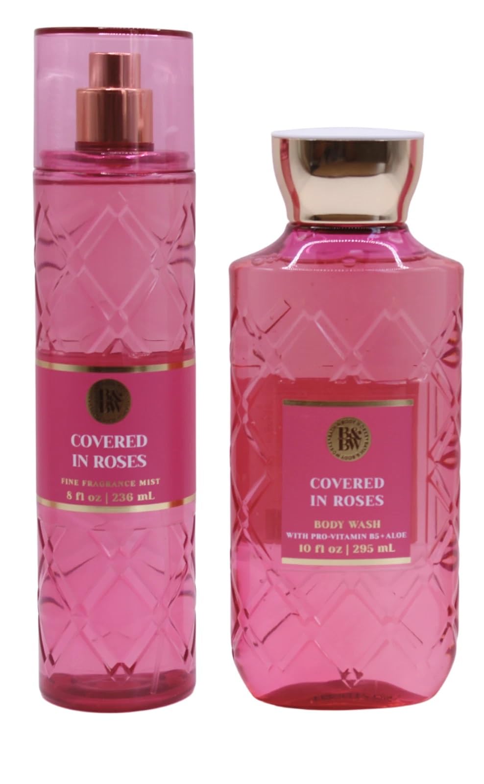 Bath and Body Works Covered in Roses Mist and Shower Gel Set - Full Size Beauty and Personal Care Bath & Body Works