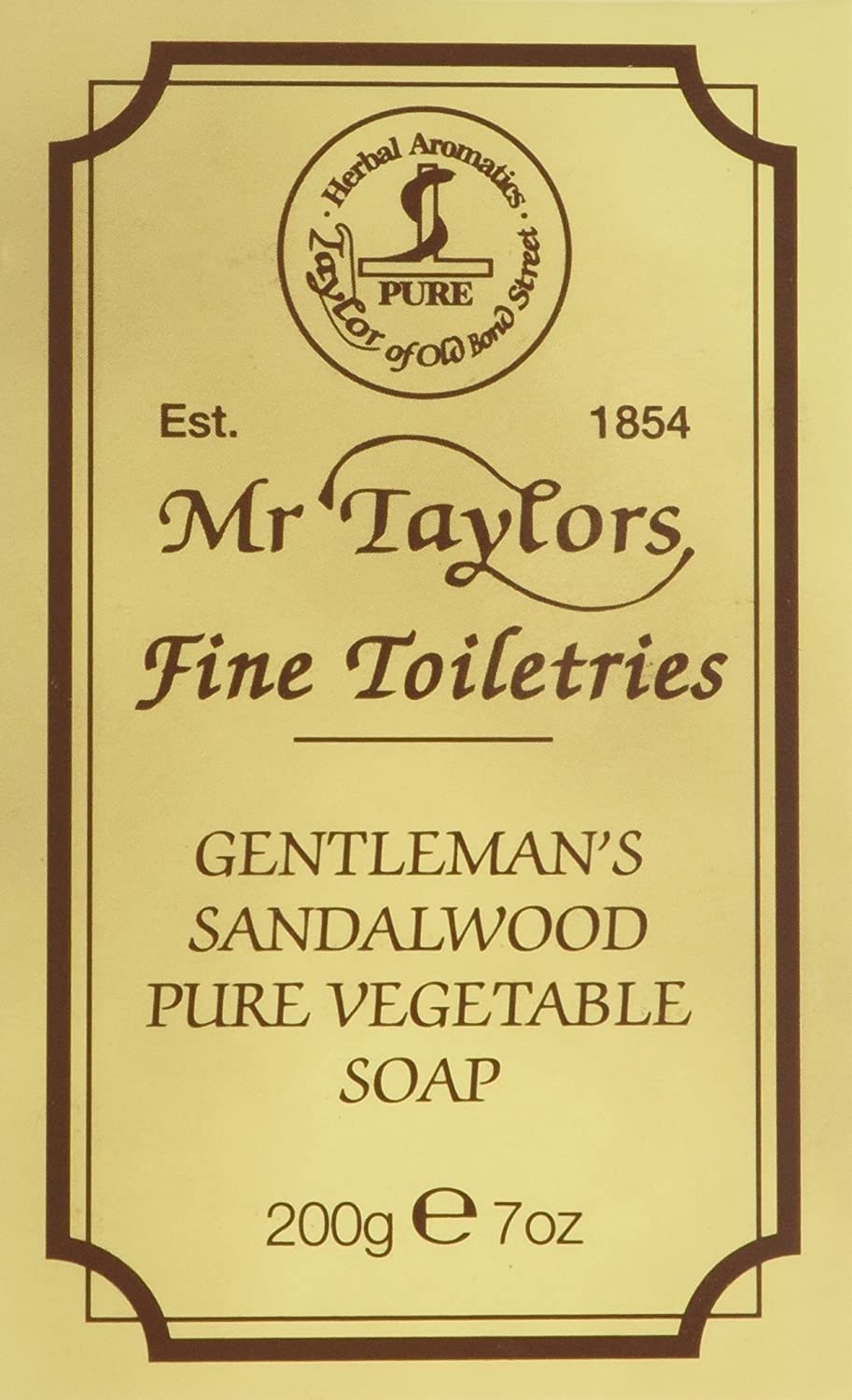 Sandalwood Bath Soap 200g soap bar by Taylor of Old Bond Street Beauty & Personal Care Taylor of Old Bond Street