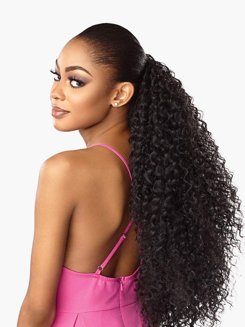 Sensationnel Instant Weave Half Wig-5, 1B OFFBLACK