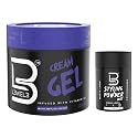 L3 Level 3 Cream Gel - Provides Volume and Medium Hold - With Vitamins to Nourish and Protect Hair Level Three Mens Hair Styling Cream (Sample Powder Beauty & Personal Care L3