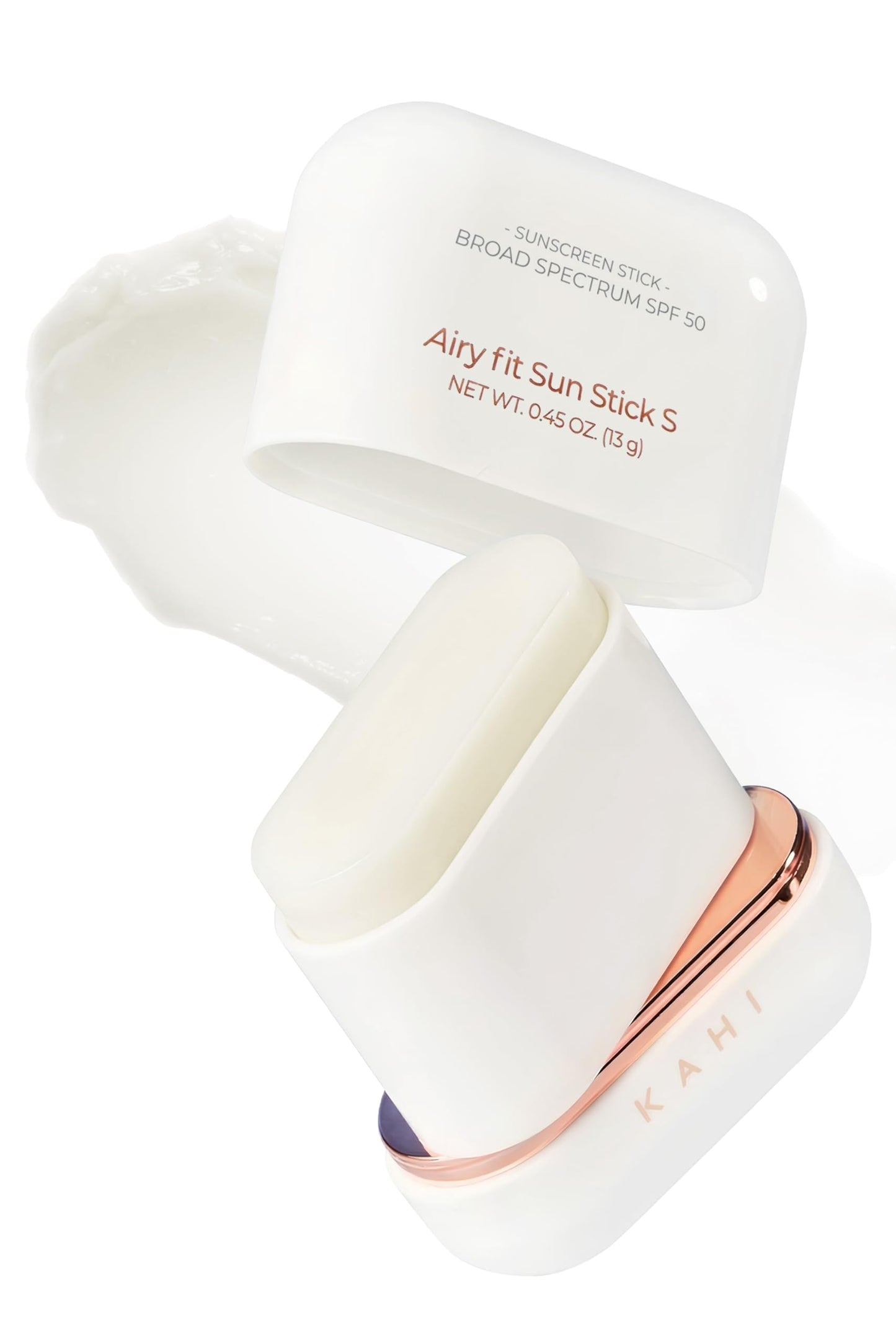 KAHI Airy Fit Sun Stick S - SPF 50+ Triple Functional Broad Spectrum Face Sunscreen Stick - Waterproof, Sweatproof & Sandproof - Ultra-Lightweight Beauty and Personal Care KAHI Default Title