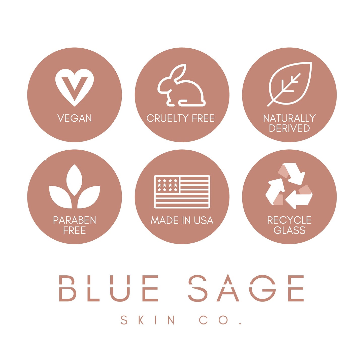 Blue Sage Vitamin C + Rosehip Glow up Daily Facial Serum | Natural Anti-Aging Skin Care Face Serum - Hyaluronic Acid, Witch Hazel and Glycolic Acid Beauty & Personal Care Blue Sage
