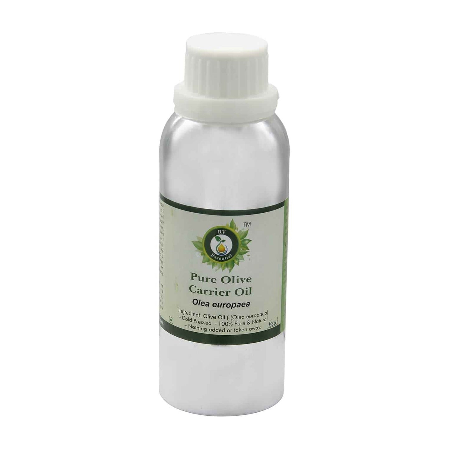 R V Essential Pure Olive Carrier Oil 1250ml (42oz)- Olea Europaea (100% Pure and Natural Cold Pressed) Beauty and Personal Care R V Essential