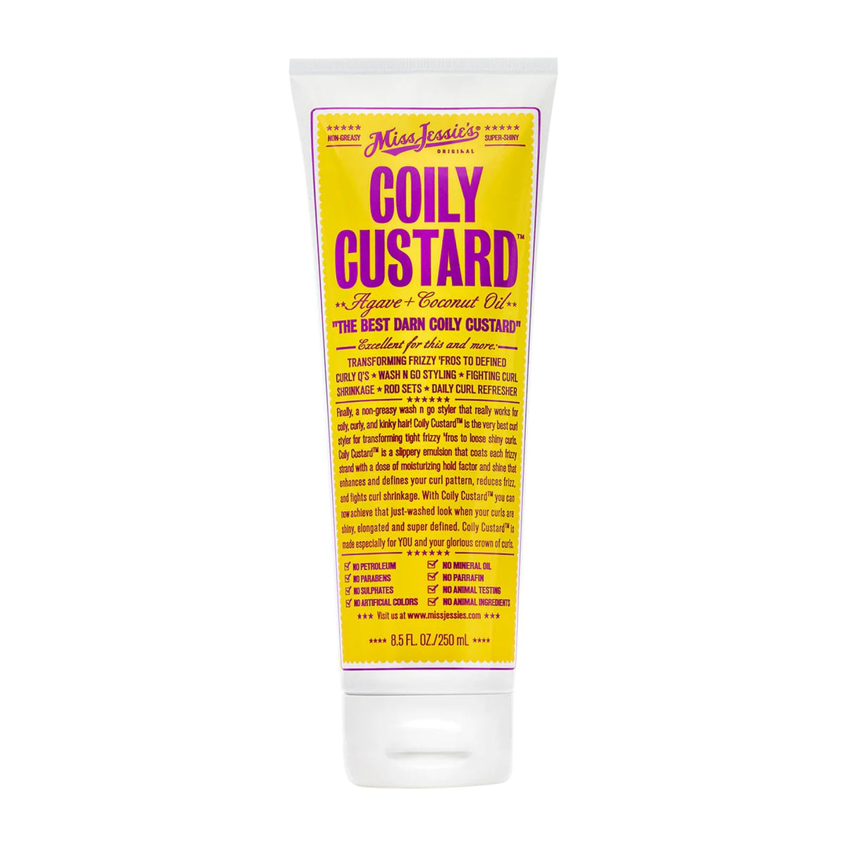 Miss Jessie's Coily Custard Unisex Emulsion 8.5 oz Beauty & Personal Care Miss Jessie's