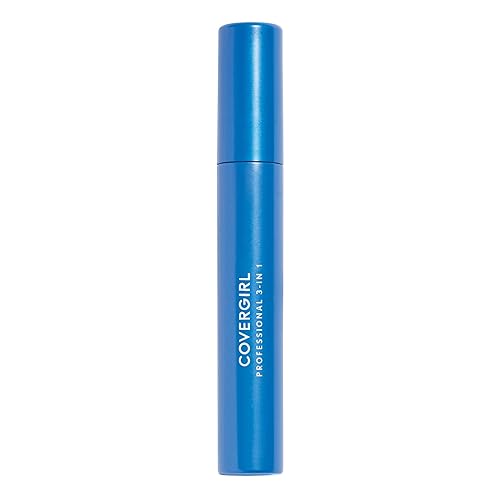 COVERGIRL Professional All-in-One Curved Brush Mascara, Black 205, 0.3 fl oz (9 ml) (Packaging may vary) Beauty & Personal Care COVERGIRL