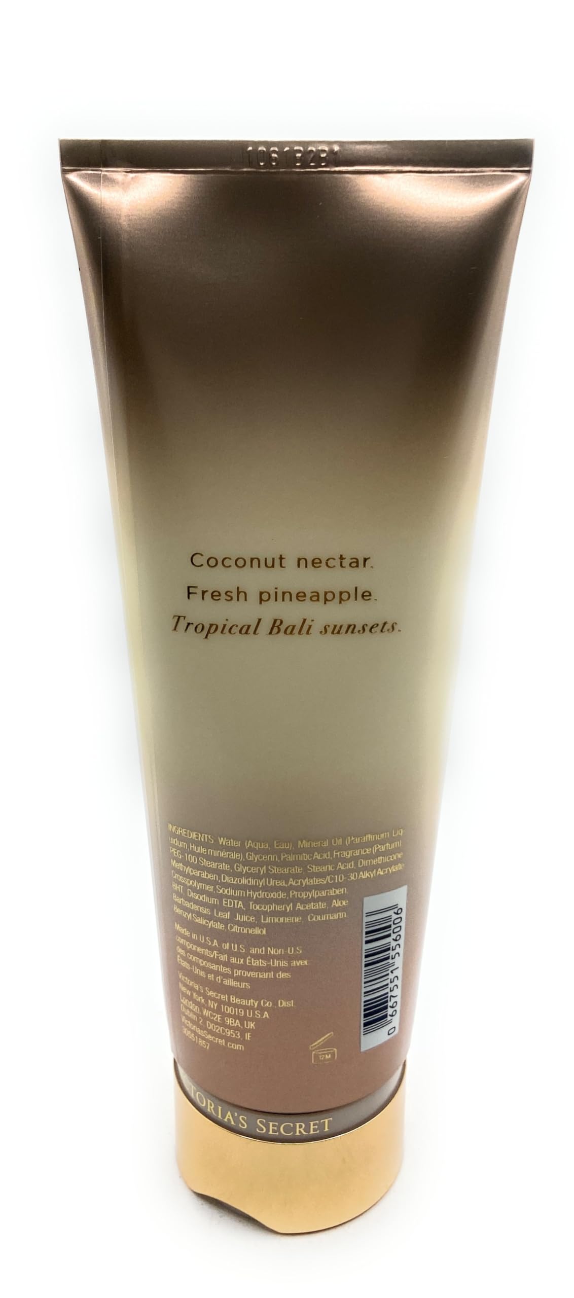 Victoria's Secret Bali Coconut Palm Women's Fragrance Body Lotion 8 fl oz