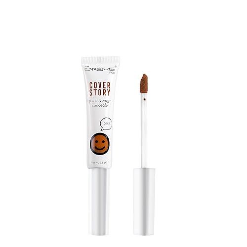The Crème Shop | "Cover Story" Full Coverage Face Concealer (Deep) Beauty & Personal Care The Crème Shop