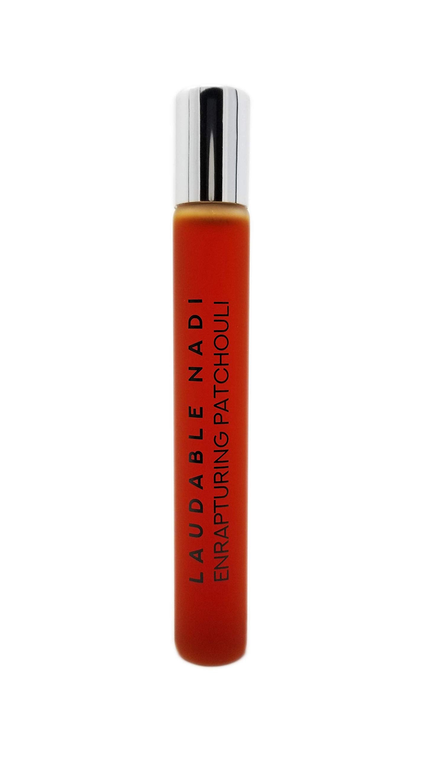 LAUDABLE NADI Enrapturing Patchouli - Exotic Patchouli & Vanilla Perfume Oil, 0.47 oz 14 ml Beauty & Personal Care LAUDABLE NADI