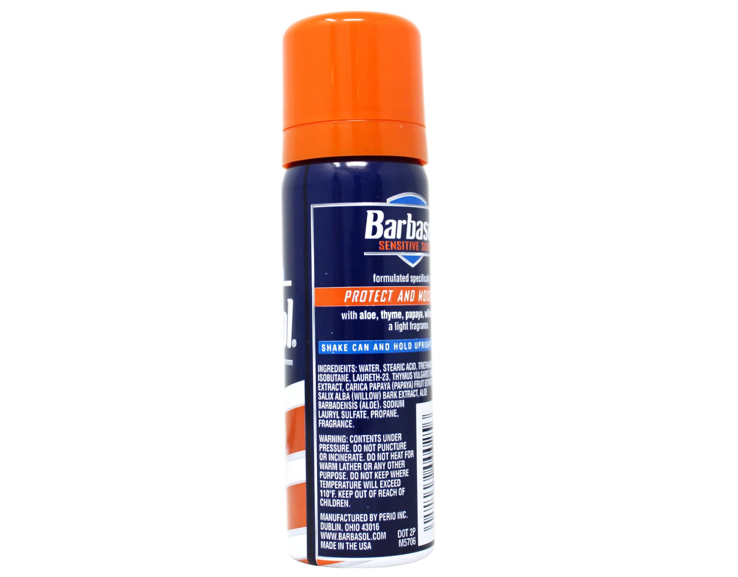 Barbasol Shaving Cream Sensitive Skin (Pack of 4) Beauty & Personal Care Barbasol