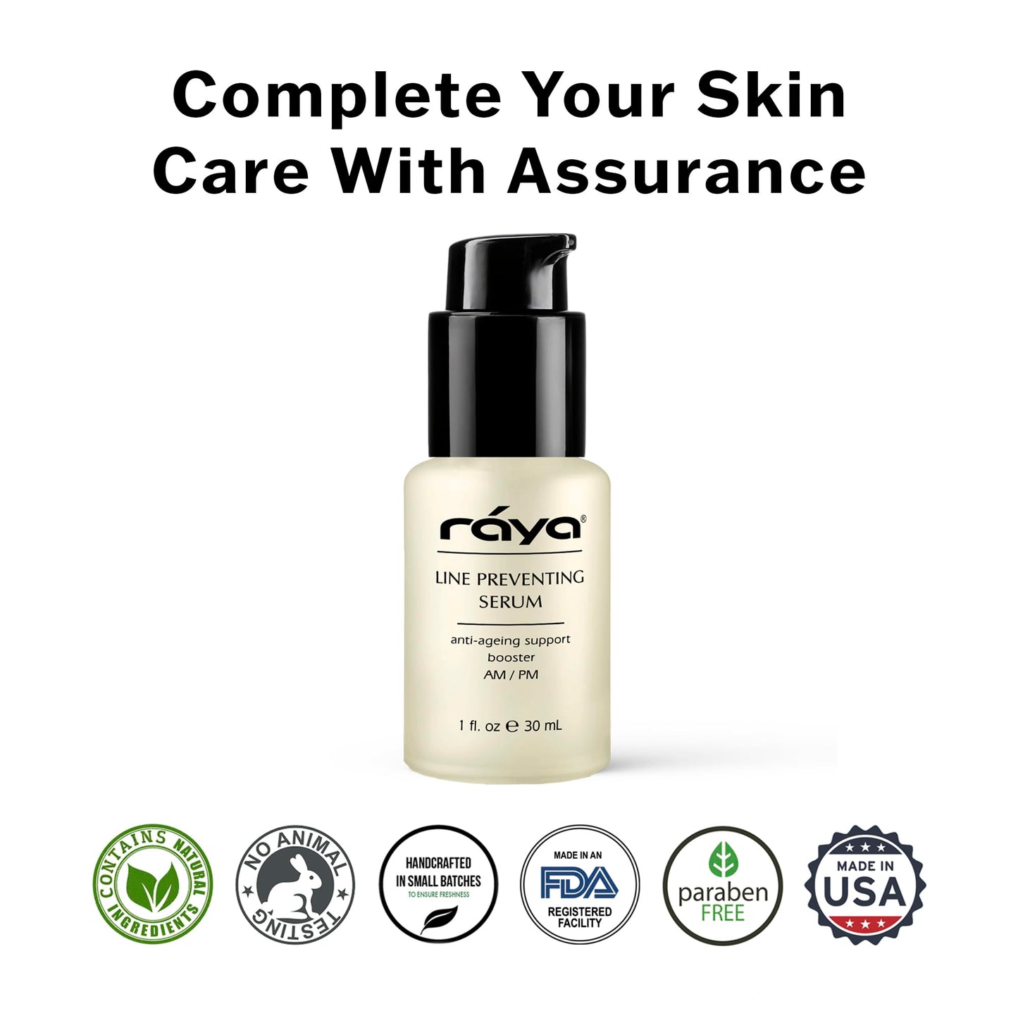 RAYA Line Preventing Serum (507) | Active, Anti-Aging Facial Treatment for All Skin | Helps Reduce Fine Lines and Wrinkles Beauty & Personal Care Raya