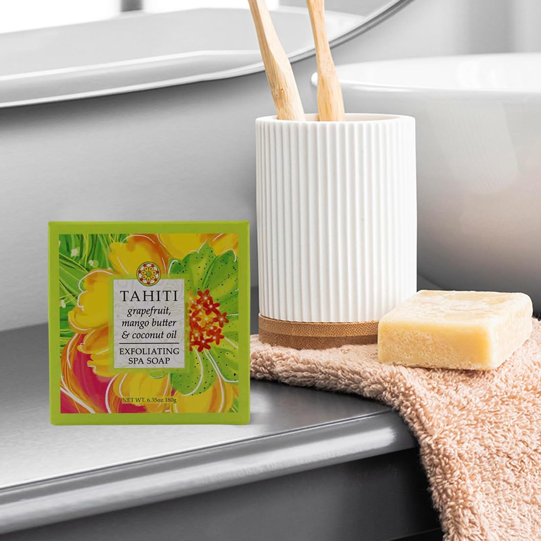 Greenwich Bay Trading Company Destination Collection: Fiji (6.35oz Soap Square) Beauty & Personal Care Greenwich Bay Trading Company
