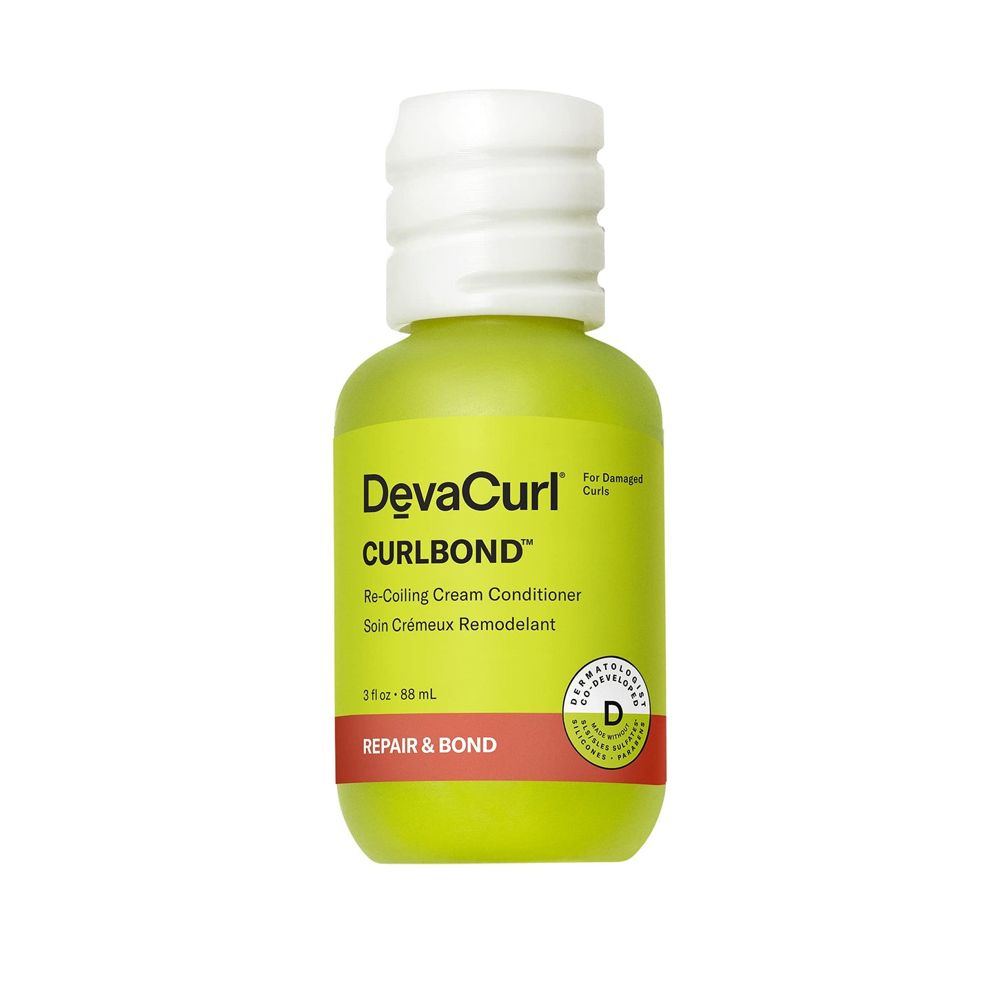 DevaCurl CurlBond Re-Coiling Cream Conditioner, 3 fl. oz. Beauty & Personal Care DevaCurl