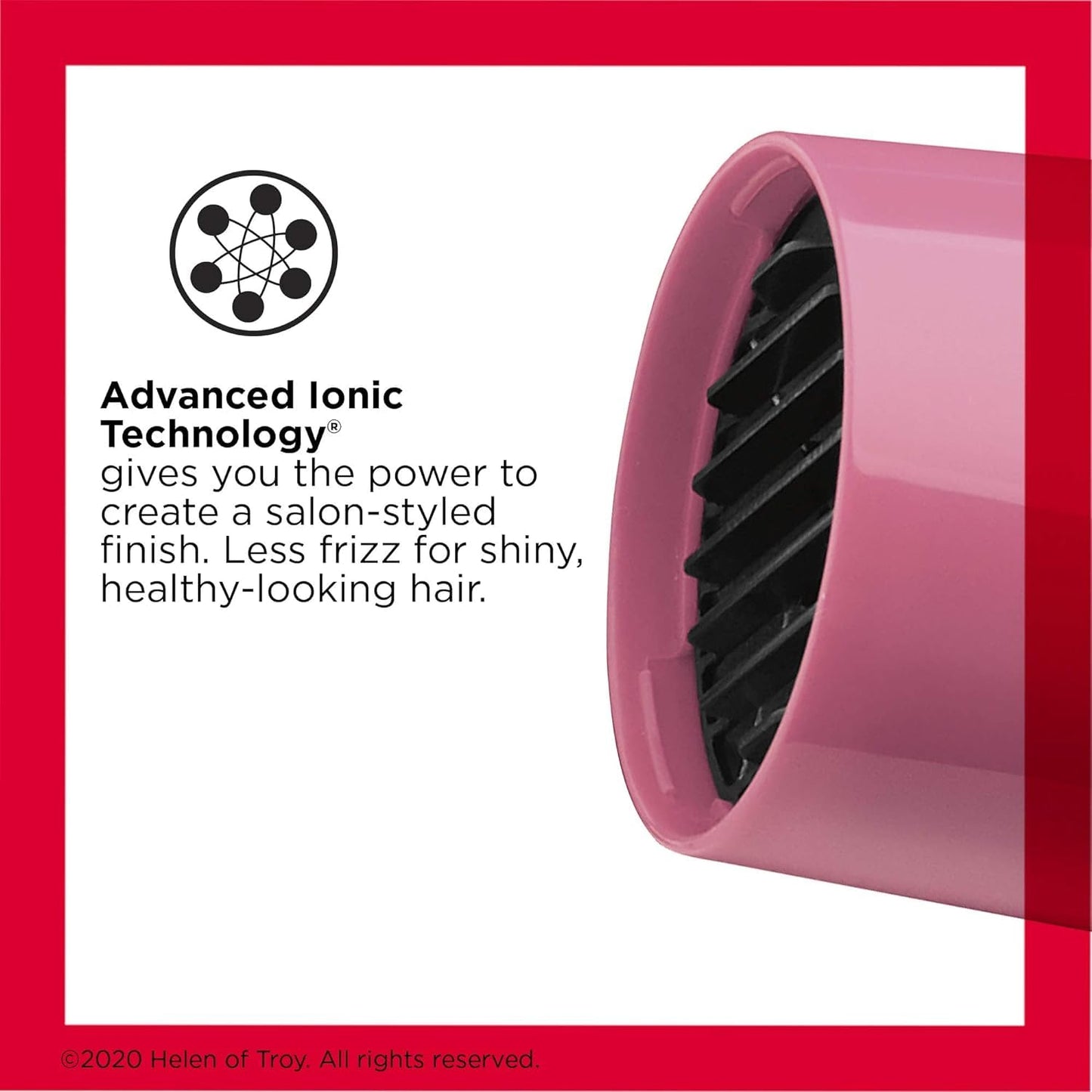 Revlon 1875W Lightweight Hair Dryer | For Easy Smooth Styling (Pink) Beauty & Personal Care REVLON