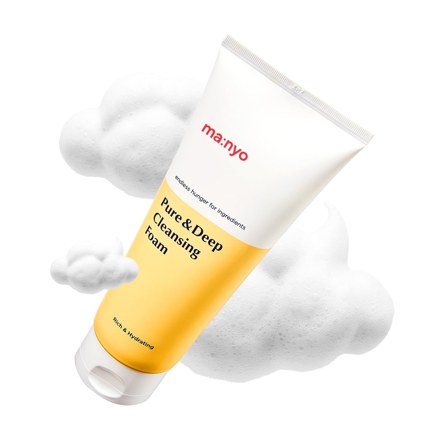 MANYO Pure & Deep Cleansing Foam, Facial Cleanser, for Double Cleansing, Pore Cleaner, Blackhead Remover, Acne Face Wash, Korean Skin Care, 6.7 fl oz Beauty & Personal Care ma:nyo