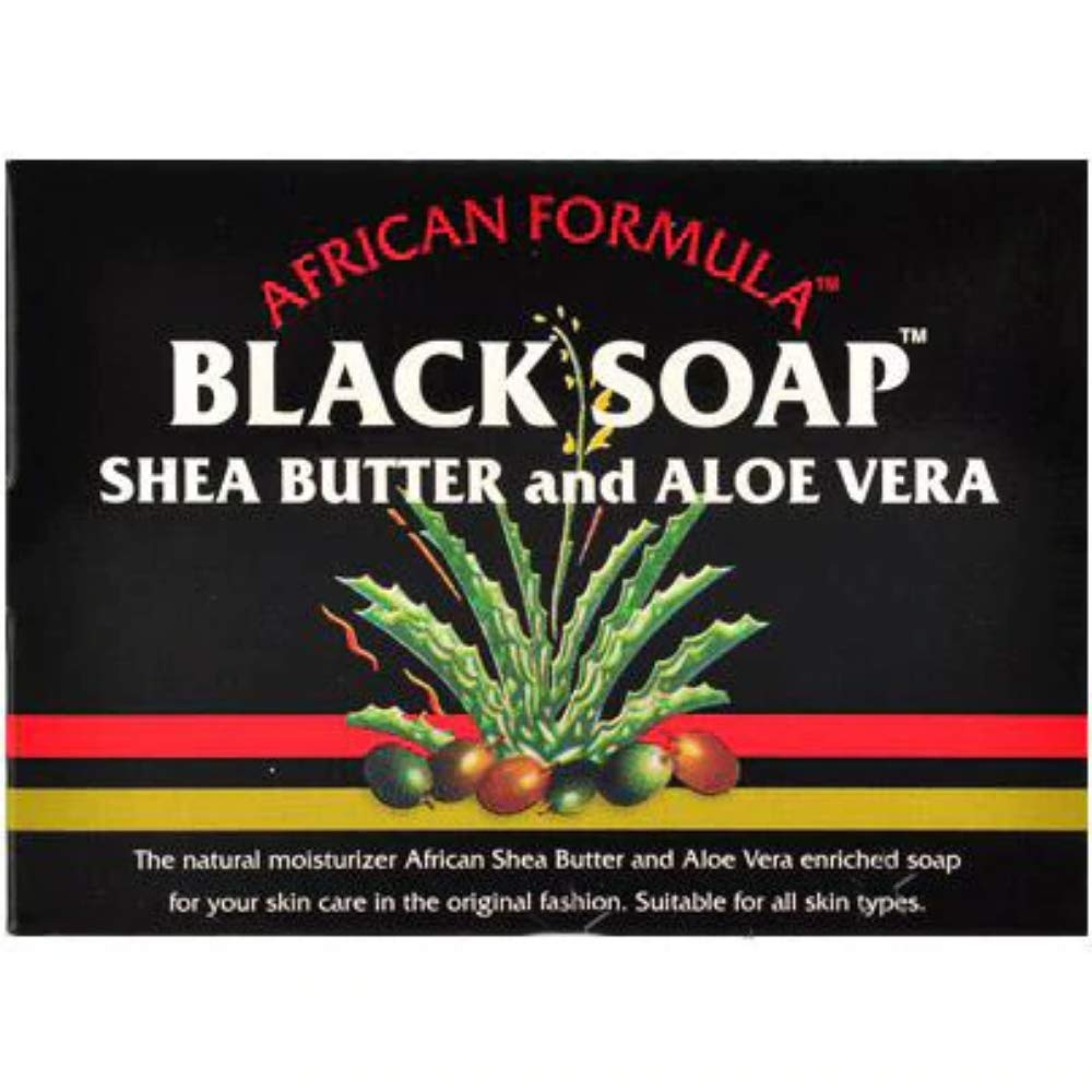 Madina African Black Soap Shea Butter and Aloe Vera, 3.5 oz (Pack of 10) Beauty & Personal Care Madina
