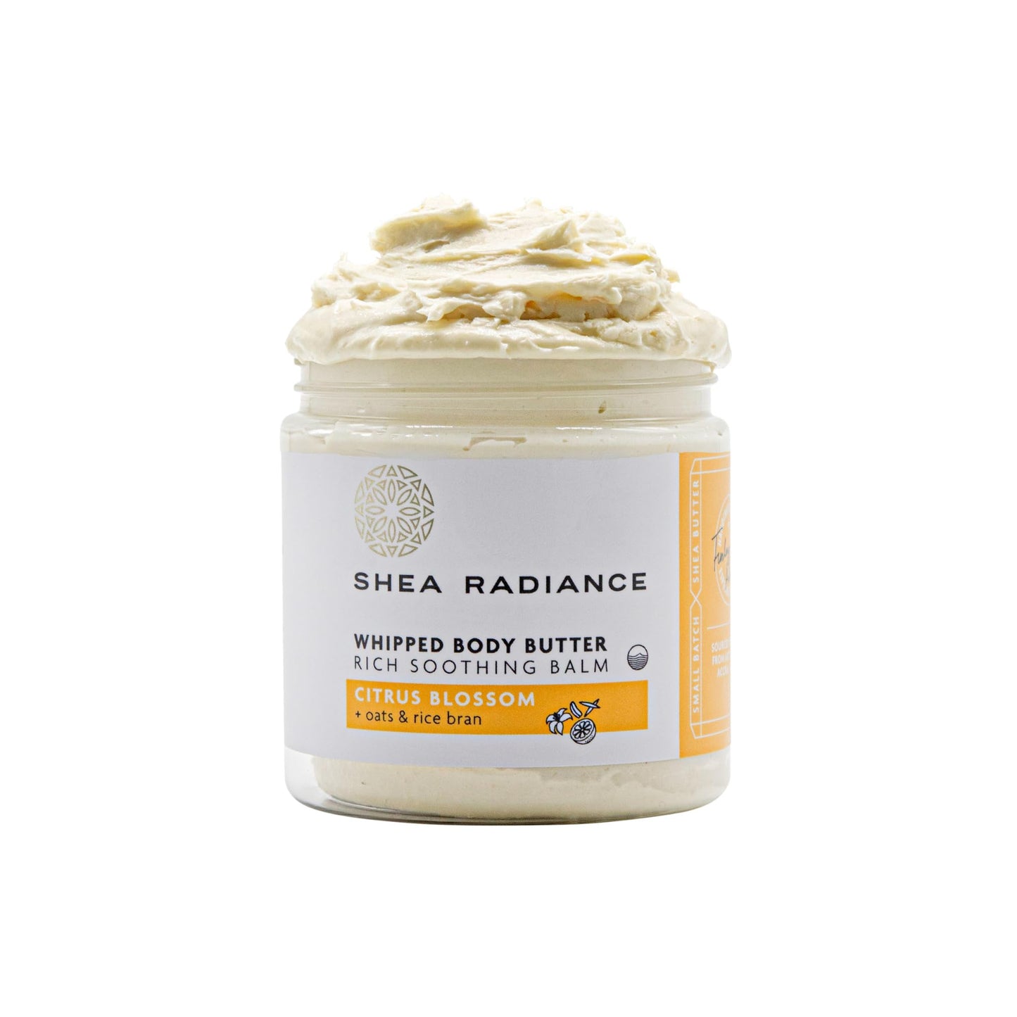 Shea Radiance P.U.R.E. Whipped Shea Butter with Colloidal Oatmeal - Whipped Body Butter Blended with Skin Soothing Oatmeal & Moisturizing Rice Bran Beauty & Personal Care Shea Radiance