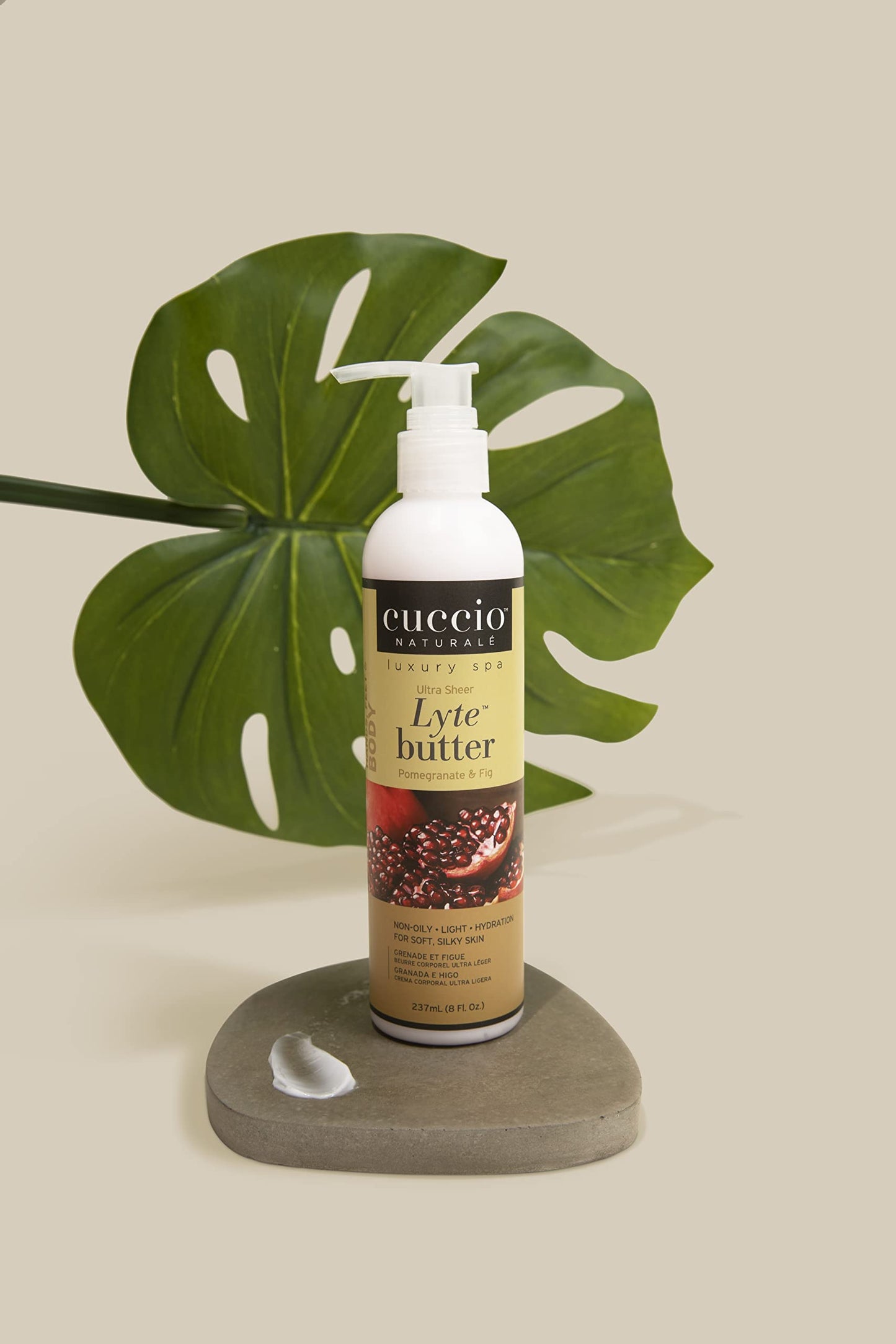 Cuccio Naturale Lyte Ultra-Sheer Body Butter - Replenishing Scented Moisturizer Cream - Deep Hydration To Repair Dry Skin - All Natural, Cruelty-Free Beauty & Personal Care Cuccio