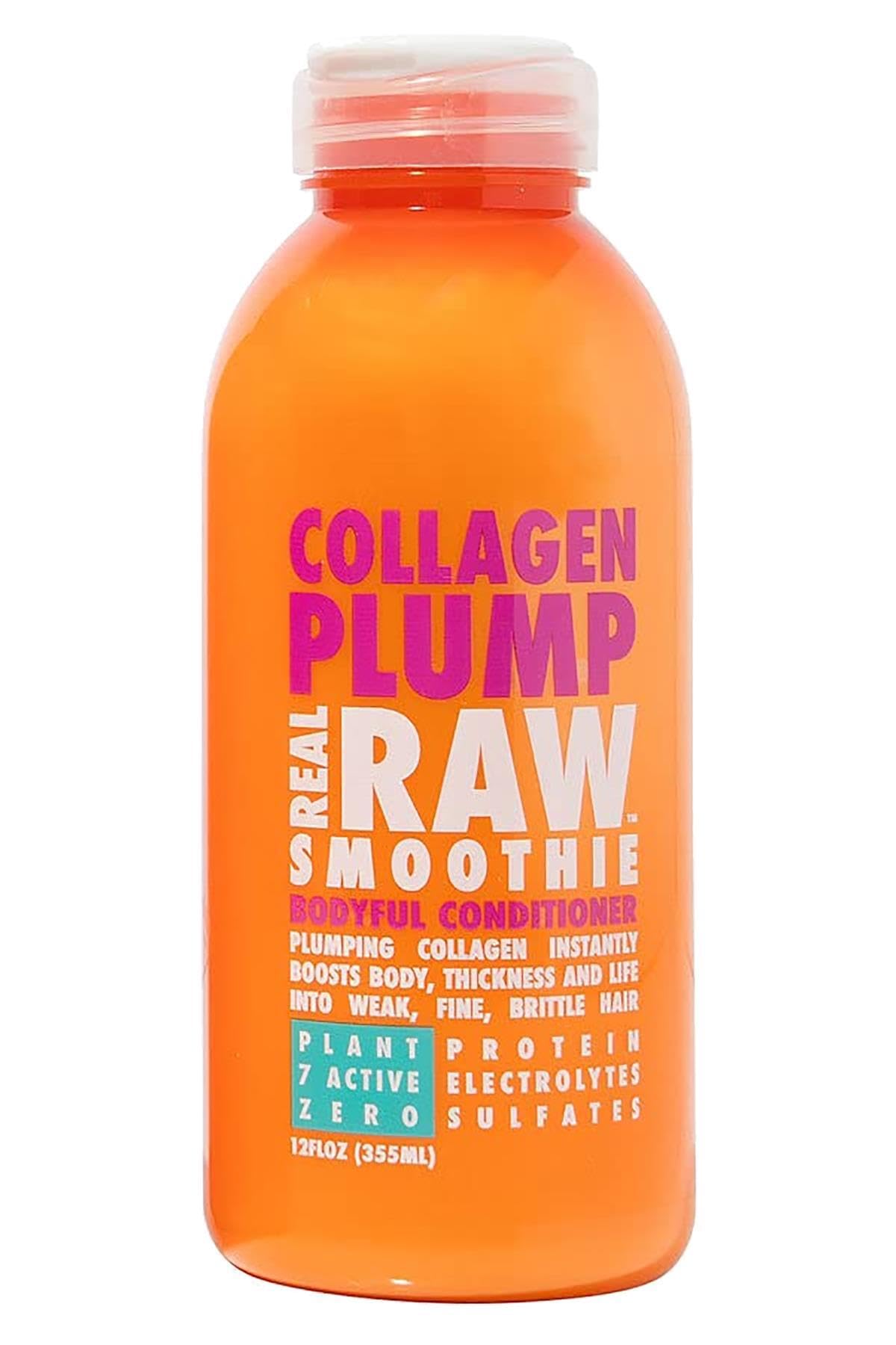 Real Raw Collagen Conditioner - Strengthen & Repair - No Water 100% Pure Aloe Juice & Coconut Water - Sulfate & Paraben Free, 12.0 Ounce, 1 Beauty & Personal Care Real Raw